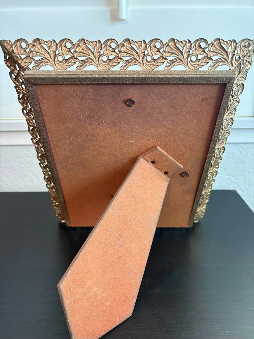 Vintage Frame Hollywood Regency Metallic Gold Molded